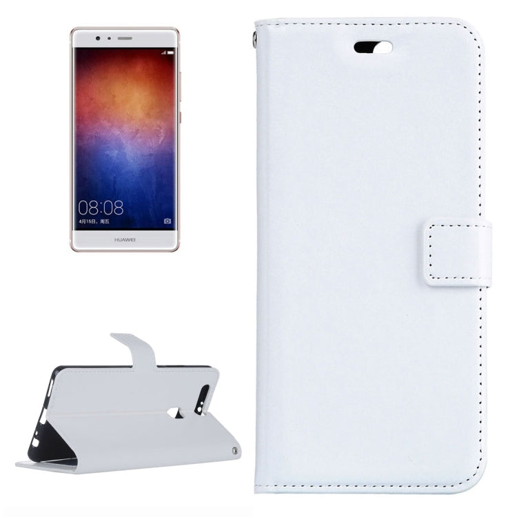 For Huawei P9 Plus Crazy Horse Texture Horizontal Flip PU Leather Protective Case with Holder & Card Slots & Wallet & Photo Frame