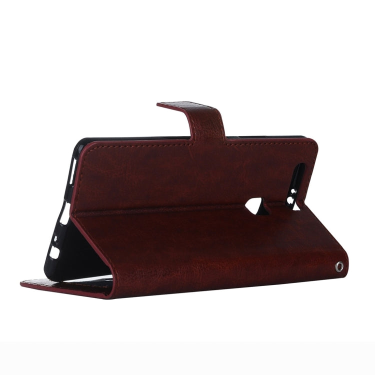 For Huawei P9 Plus Crazy Horse Texture Horizontal Flip PU Leather Protective Case with Holder & Card Slots & Wallet & Photo Frame