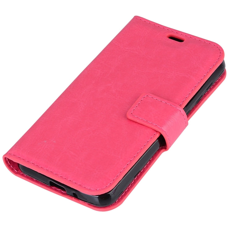 For Huawei Y3 II Crazy Horse Texture Horizontal Flip PU Leather Protective Case with Holder & Card Slots & Wallet & Photo Frame