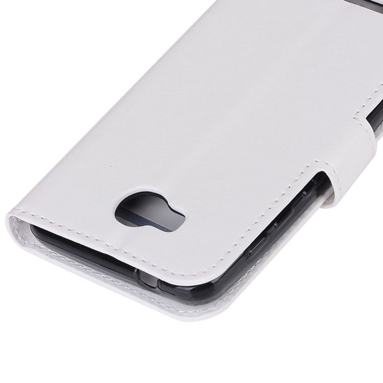 For Huawei Y3 II Crazy Horse Texture Horizontal Flip PU Leather Protective Case with Holder & Card Slots & Wallet & Photo Frame