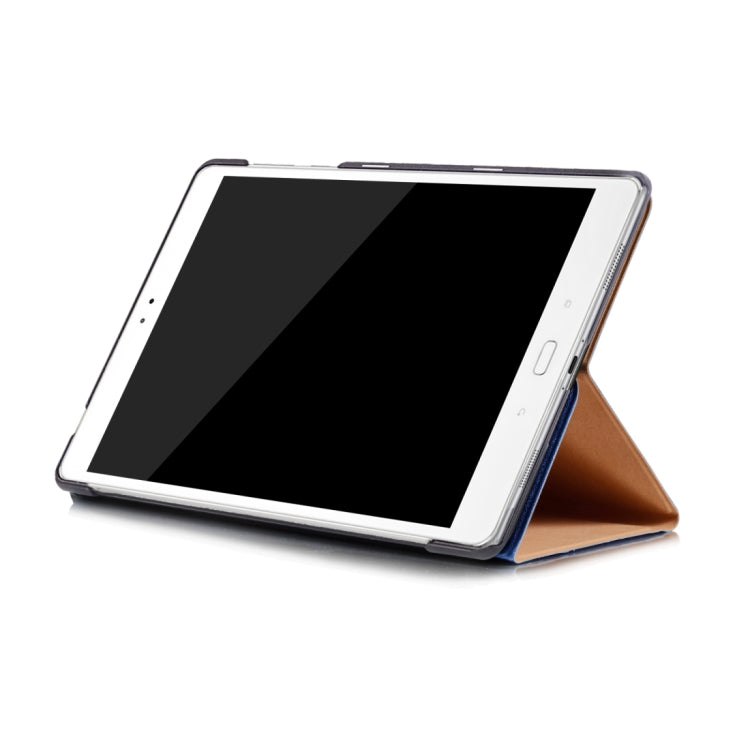 For ASUS Zenpad 3S Z500M Stone Texture Horizontal Flip Leather Case with 2-folding Holder & Sleep / Wake-up Function