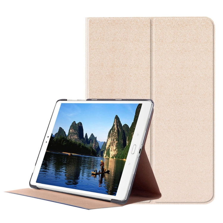 For ASUS Zenpad 3S Z500M Stone Texture Horizontal Flip Leather Case with 2-folding Holder & Sleep / Wake-up Function