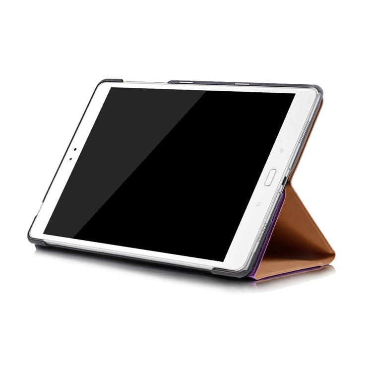 For ASUS Zenpad 3S Z500M Stone Texture Horizontal Flip Leather Case with 2-folding Holder & Sleep / Wake-up Function