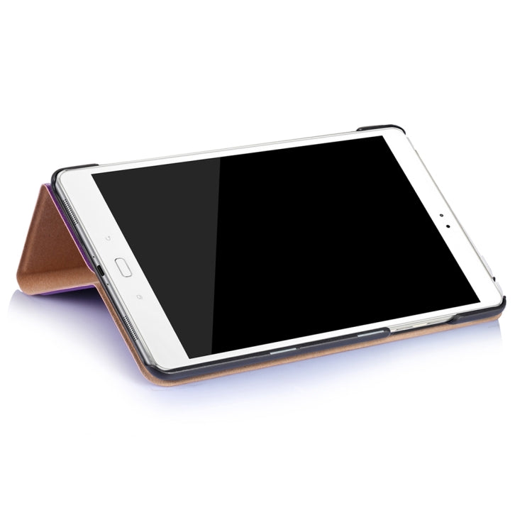 For ASUS Zenpad 3S Z500M Stone Texture Horizontal Flip Leather Case with 2-folding Holder & Sleep / Wake-up Function