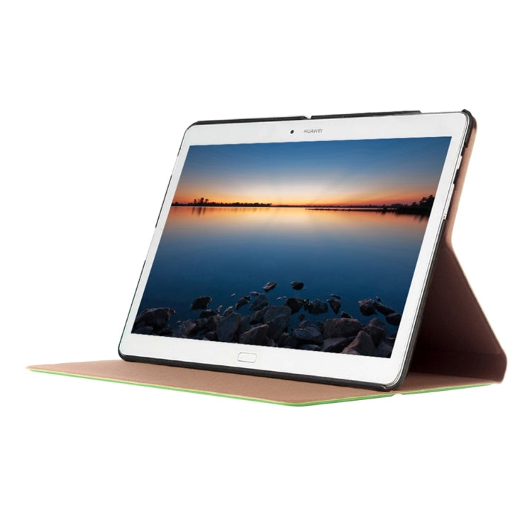 For Huawei MediaPad M2 A01W/L Stone Texture Horizontal Flip Leather Case with Holder