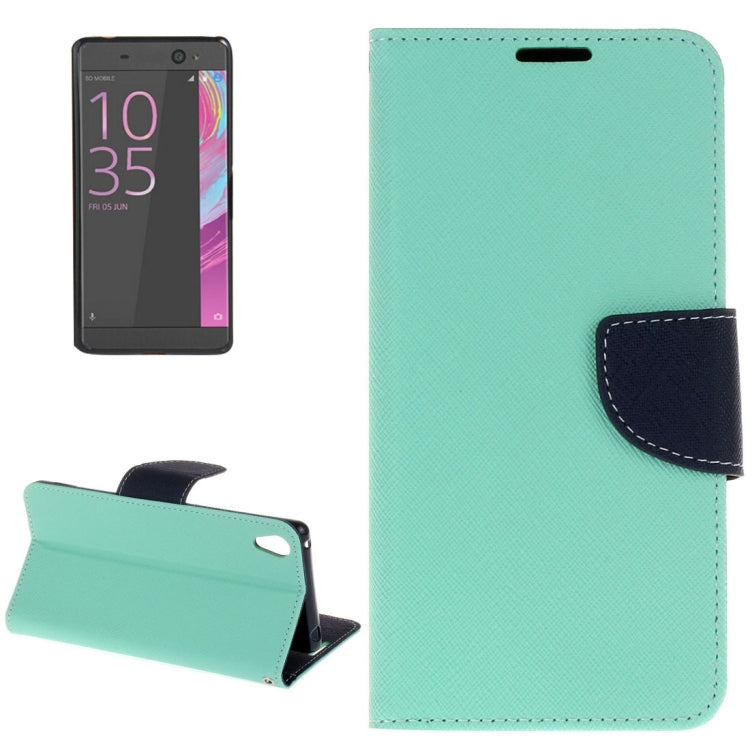 For Sony Xperia C6 Ultra Cross Texture Horizontal Flip Leather Case with Magnetic Buckle & Holder & Card Slots & Wallet