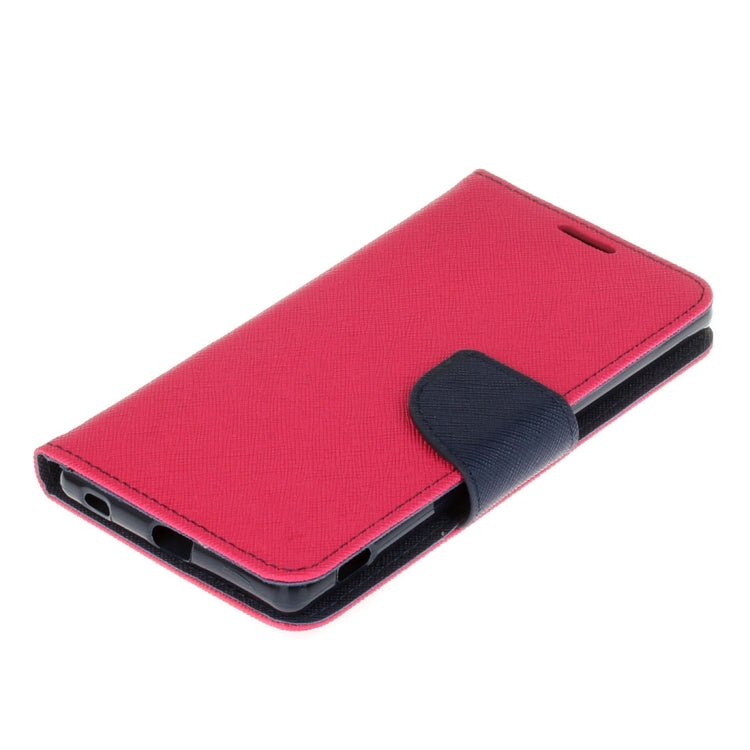 For Sony Xperia C6 Ultra Cross Texture Horizontal Flip Leather Case with Magnetic Buckle & Holder & Card Slots & Wallet