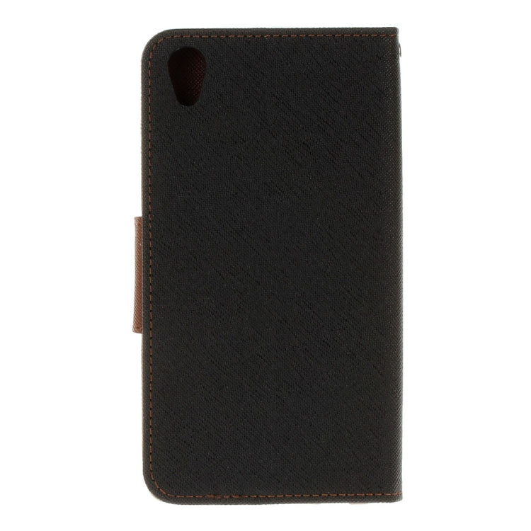For Sony Xperia C6 Ultra Cross Texture Horizontal Flip Leather Case with Magnetic Buckle & Holder & Card Slots & Wallet
