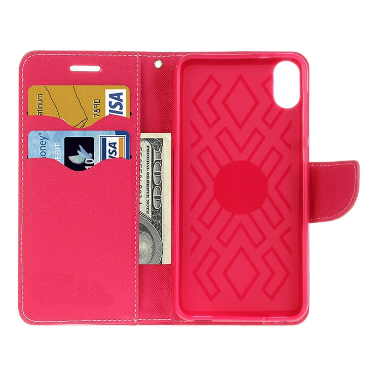 For HTC Desire 825 Cross Texture Horizontal Flip Leather Case with Magnetic Buckle & Holder & Card Slots & Wallet