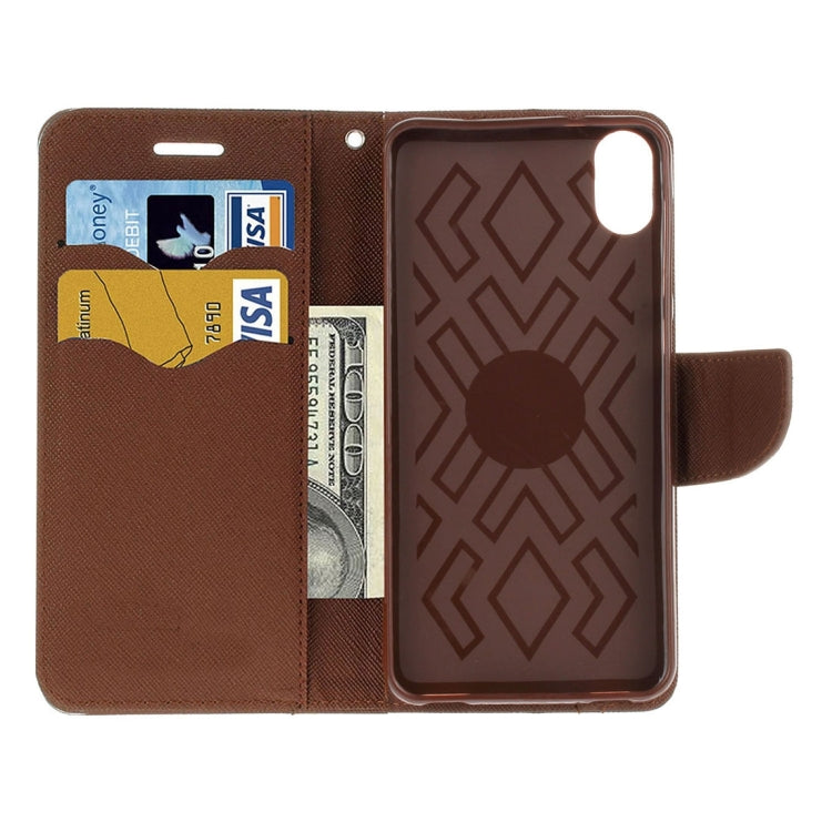 For HTC Desire 825 Cross Texture Horizontal Flip Leather Case with Magnetic Buckle & Holder & Card Slots & Wallet