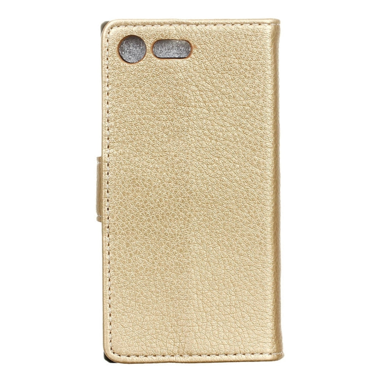 For Sony Xperia X Compact Litchi Texture Horizontal Flip PU Leather Case with Magnetic Buckle & Holder & Card Slots & Wallet & Photo Frame