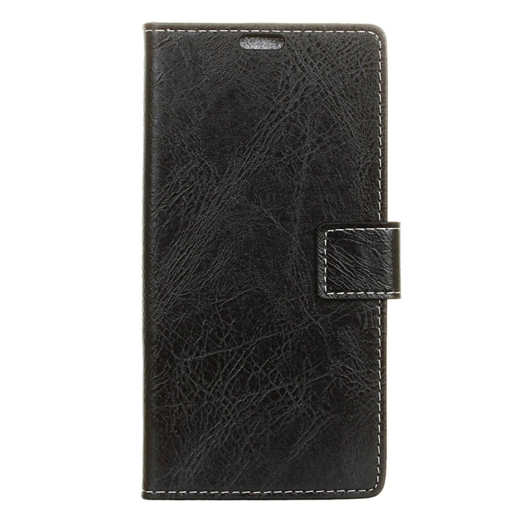 For Sony Xperia X Compact Crazy Horse Texture Horizontal Flip PU Leather Case with Magnetic Buckle & Holder & Card Slots & Wallet & Photo Frame