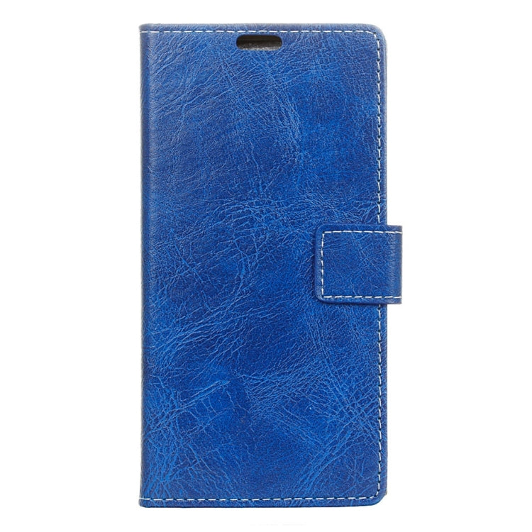 For Sony Xperia X Compact Crazy Horse Texture Horizontal Flip PU Leather Case with Magnetic Buckle & Holder & Card Slots & Wallet & Photo Frame