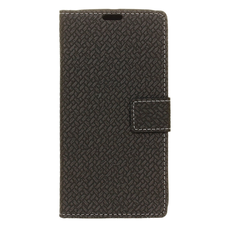 For Lenovo ZUK Z2 Weaving Texture Horizontal Flip PU Leather Case with Magnetic Buckle & Holder & Card Slots & Wallet & Photo Frame