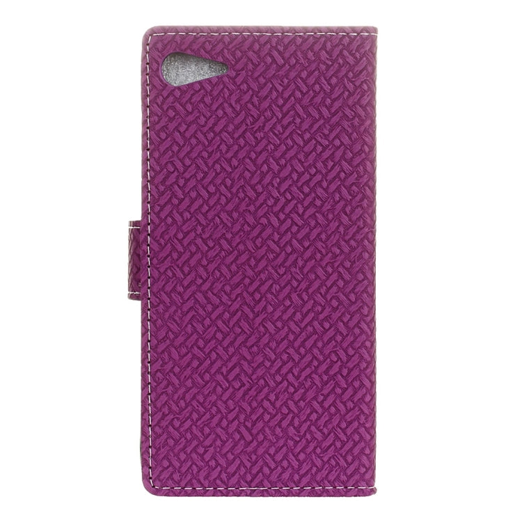 For Lenovo ZUK Z2 Weaving Texture Horizontal Flip PU Leather Case with Magnetic Buckle & Holder & Card Slots & Wallet & Photo Frame