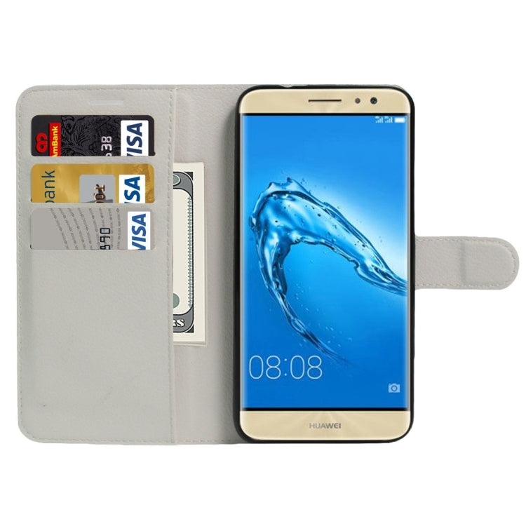 For Huawei nova Plus Litchi Texture Horizontal Flip Leather Case with Holder & Card Slots & Wallet