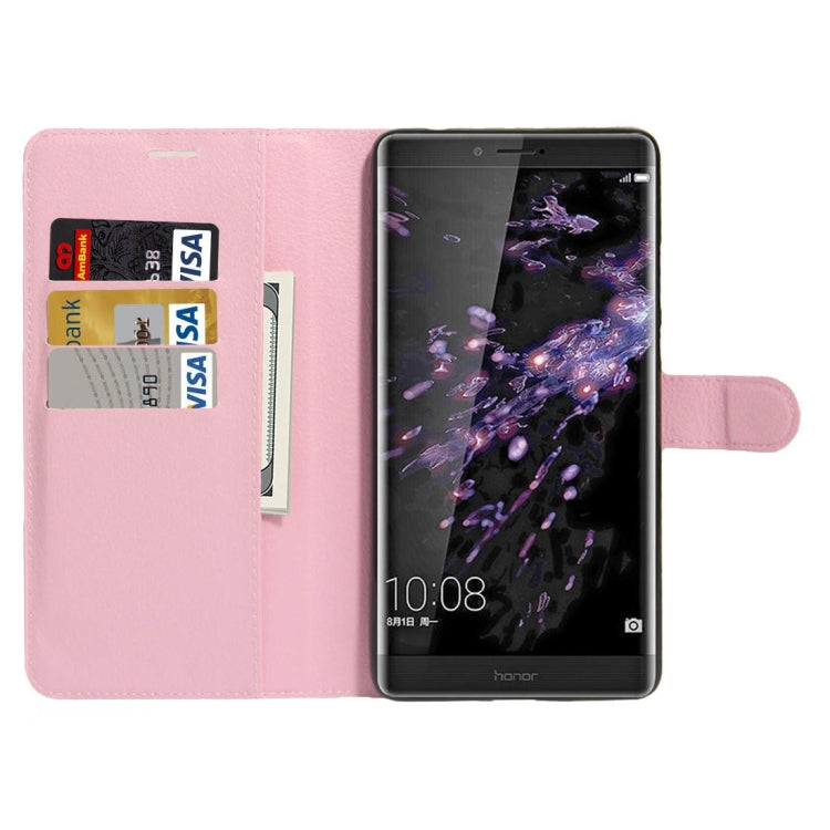 For Huawei Honor NOTE 8 Litchi Texture Horizontal Flip Leather Case with Holder & Card Slots & Wallet