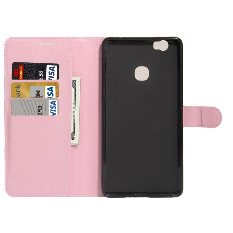 For Huawei Honor NOTE 8 Litchi Texture Horizontal Flip Leather Case with Holder & Card Slots & Wallet