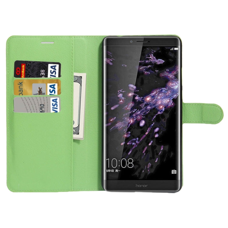 For Huawei Honor NOTE 8 Litchi Texture Horizontal Flip Leather Case with Holder & Card Slots & Wallet