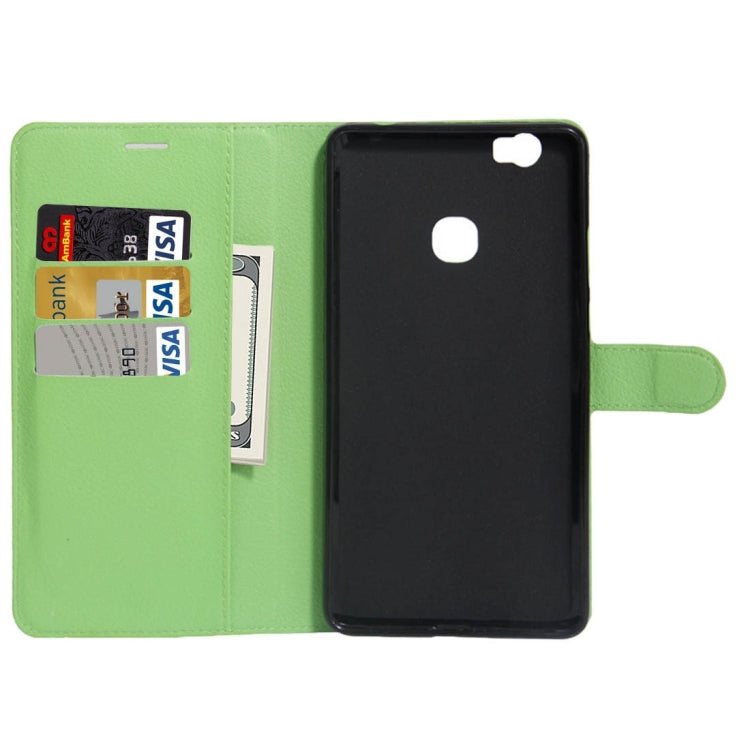 For Huawei Honor NOTE 8 Litchi Texture Horizontal Flip Leather Case with Holder & Card Slots & Wallet