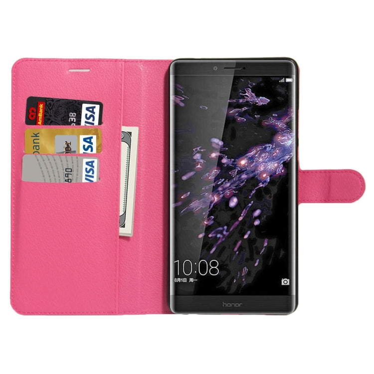 For Huawei Honor NOTE 8 Litchi Texture Horizontal Flip Leather Case with Holder & Card Slots & Wallet