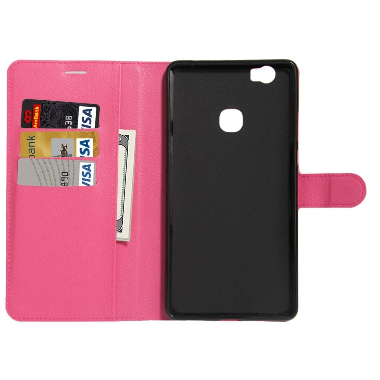 For Huawei Honor NOTE 8 Litchi Texture Horizontal Flip Leather Case with Holder & Card Slots & Wallet