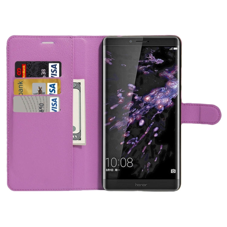 For Huawei Honor NOTE 8 Litchi Texture Horizontal Flip Leather Case with Holder & Card Slots & Wallet