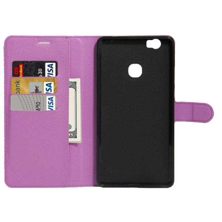 For Huawei Honor NOTE 8 Litchi Texture Horizontal Flip Leather Case with Holder & Card Slots & Wallet