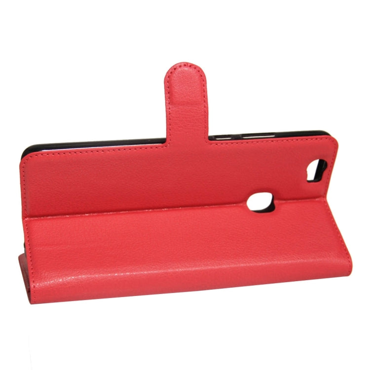 For Huawei Honor NOTE 8 Litchi Texture Horizontal Flip Leather Case with Holder & Card Slots & Wallet