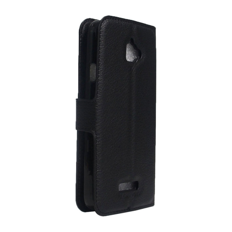 For Coolpad catalyst Litchi Texture Horizontal Flip Leather Case with Holder & Card Slots & Wallet