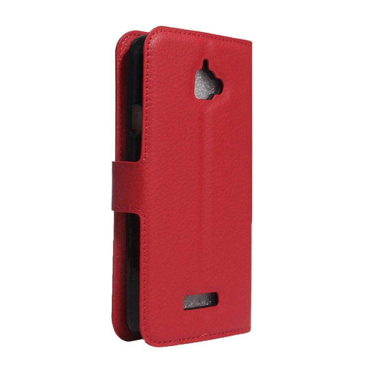 For Coolpad catalyst Litchi Texture Horizontal Flip Leather Case with Holder & Card Slots & Wallet