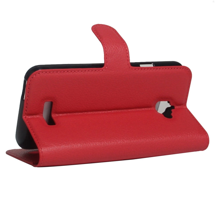 For Coolpad catalyst Litchi Texture Horizontal Flip Leather Case with Holder & Card Slots & Wallet