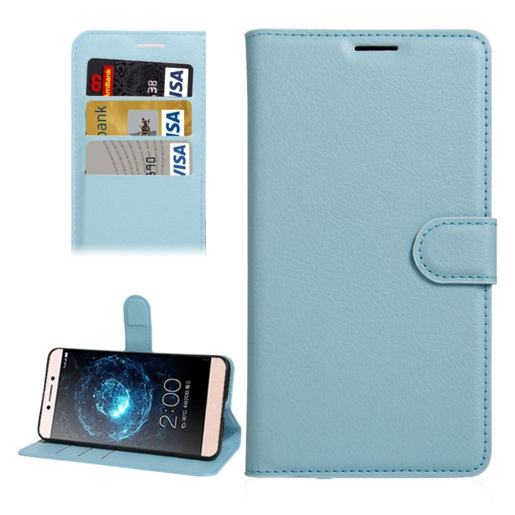 For Letv Le Max 2 Litchi Texture Horizontal Flip Leather Case with Holder & Card Slots & Wallet