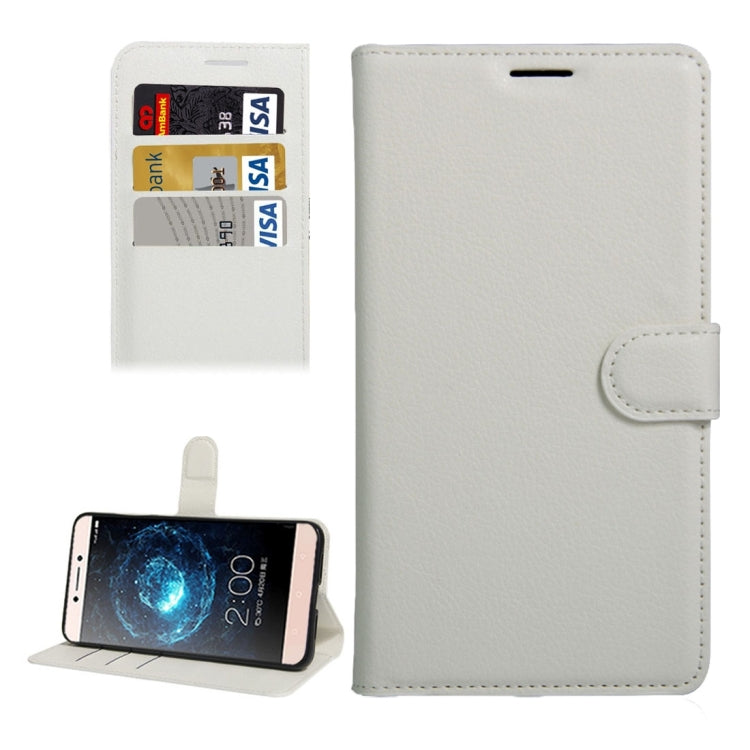 For Letv Le Max 2 Litchi Texture Horizontal Flip Leather Case with Holder & Card Slots & Wallet