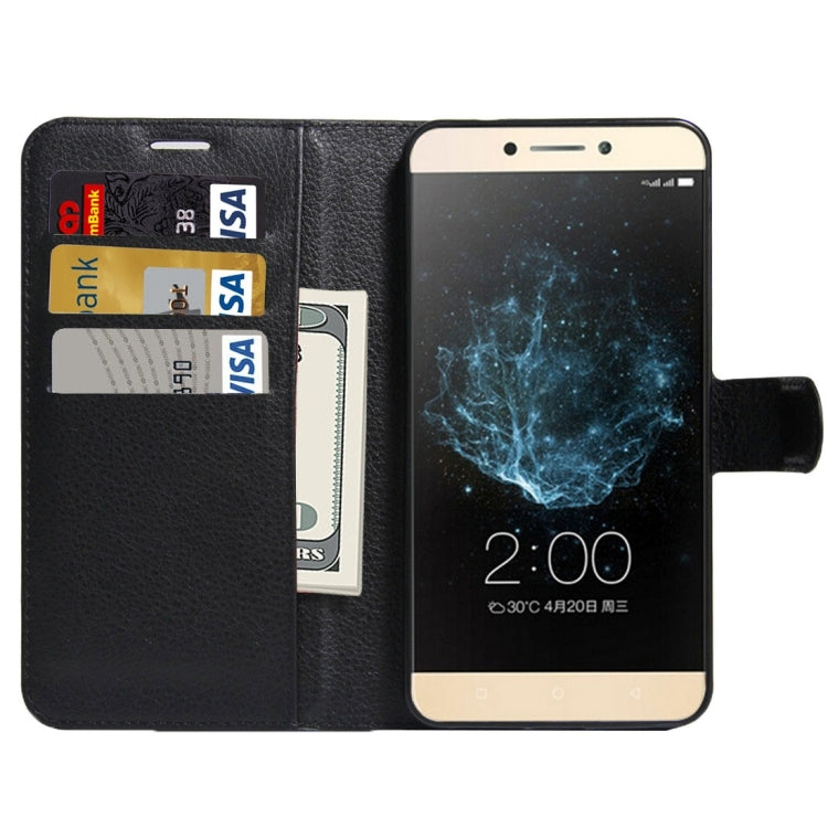 For Letv Le 2 Litchi Texture Horizontal Flip Leather Case with Holder & Card Slots & Wallet