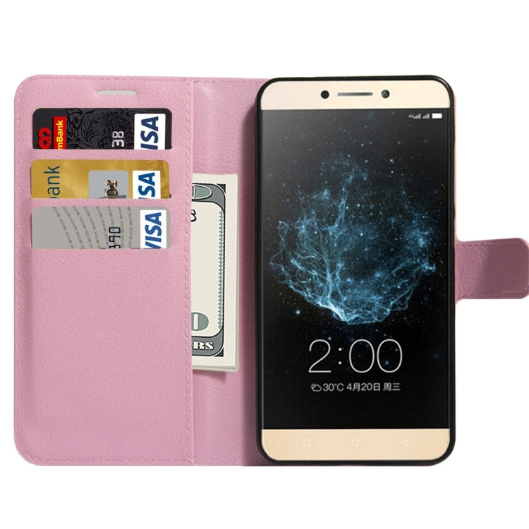 For Letv Le 2 Litchi Texture Horizontal Flip Leather Case with Holder & Card Slots & Wallet