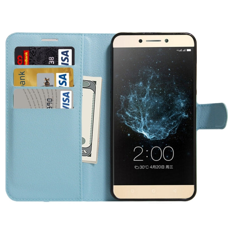 For Letv Le 2 Litchi Texture Horizontal Flip Leather Case with Holder & Card Slots & Wallet