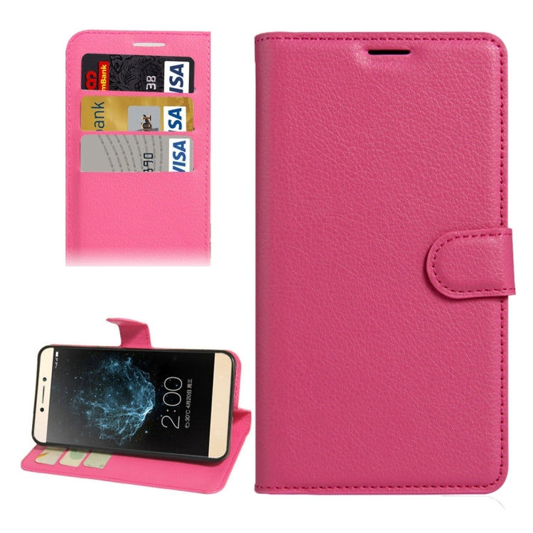 For Letv Le 2 Litchi Texture Horizontal Flip Leather Case with Holder & Card Slots & Wallet