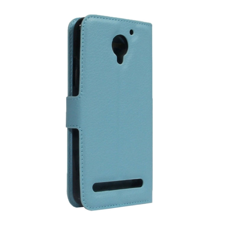 For Lenovo VIBE C2 Texture Horizontal Flip Leather Case with Holder & Card Slots & Wallet