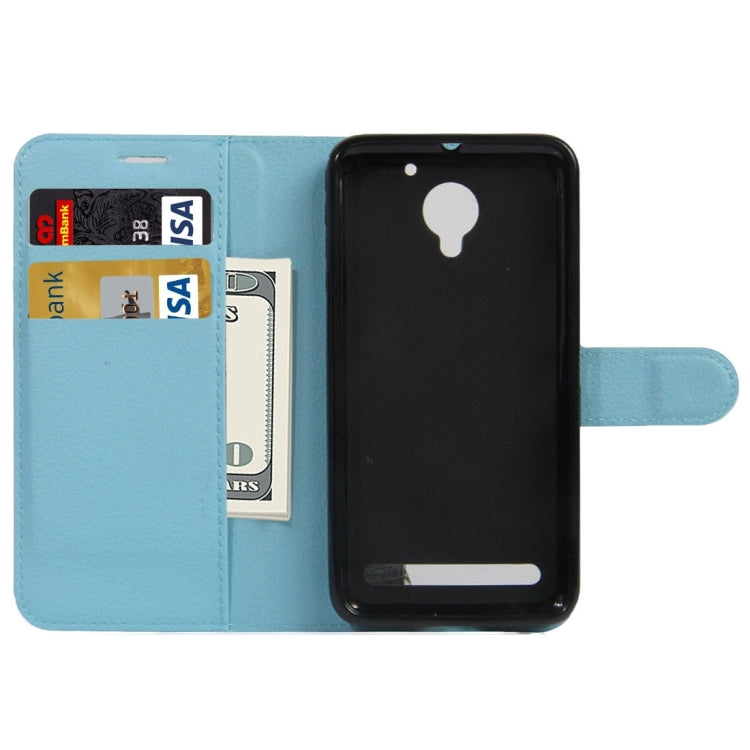 For Lenovo VIBE C2 Texture Horizontal Flip Leather Case with Holder & Card Slots & Wallet