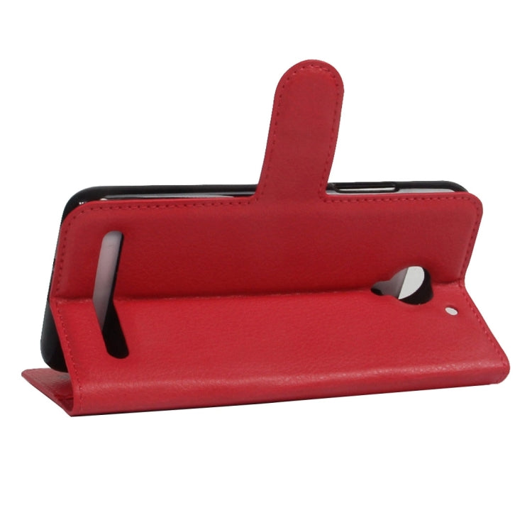 For Lenovo VIBE C2 Texture Horizontal Flip Leather Case with Holder & Card Slots & Wallet