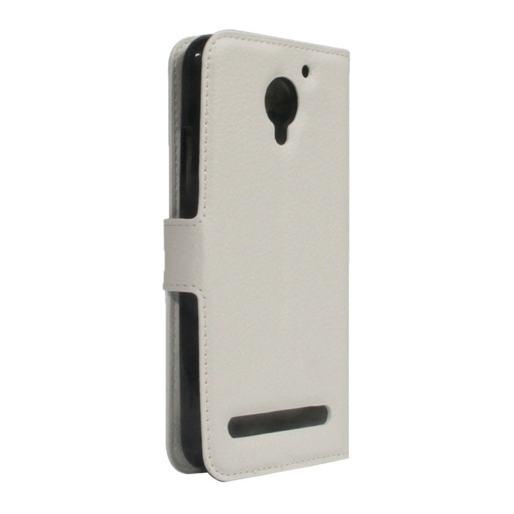 For Lenovo VIBE C2 Texture Horizontal Flip Leather Case with Holder & Card Slots & Wallet