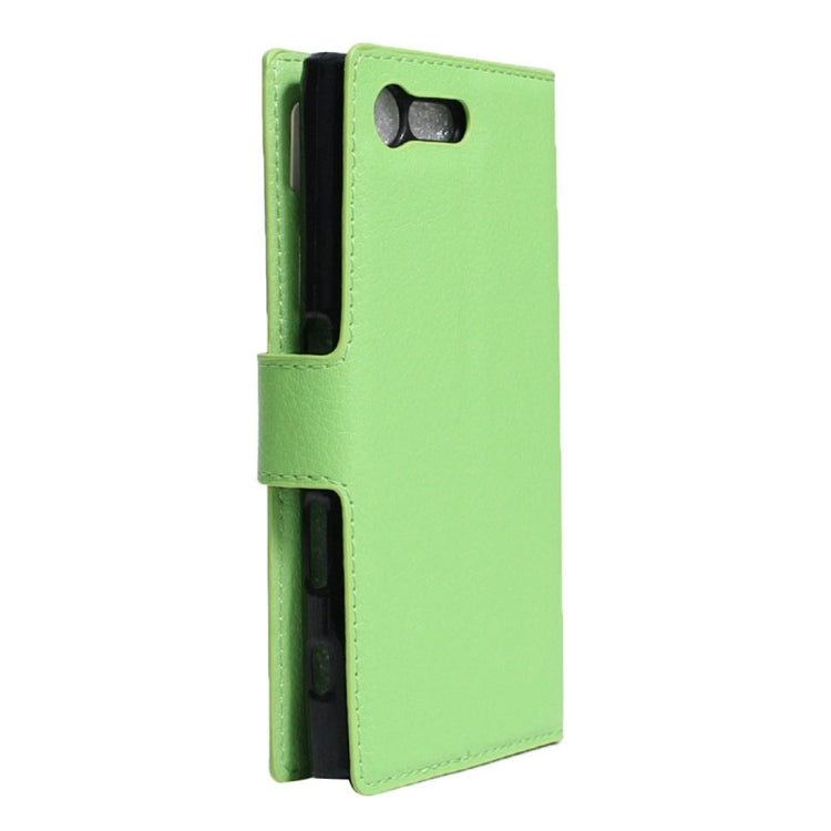 For Sony Xperia X Compact Texture Horizontal Flip Leather Case with Holder & Card Slots & Wallet