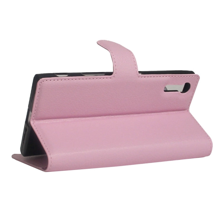 For Sony Xperia XZ Texture Horizontal Flip Leather Case with Holder & Card Slots & Wallet