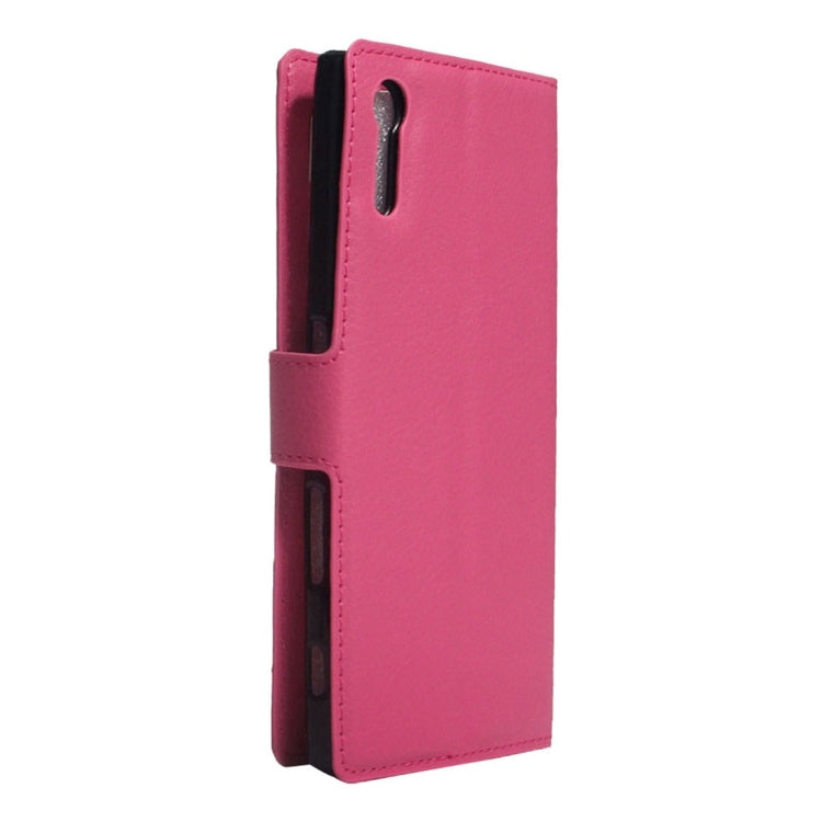 For Sony Xperia XZ Texture Horizontal Flip Leather Case with Holder & Card Slots & Wallet
