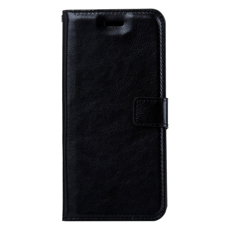 For Huawei Y6 II Crazy Horse Texture Horizontal Flip PU Leather Protective Case with Holder & Card Slots & Wallet