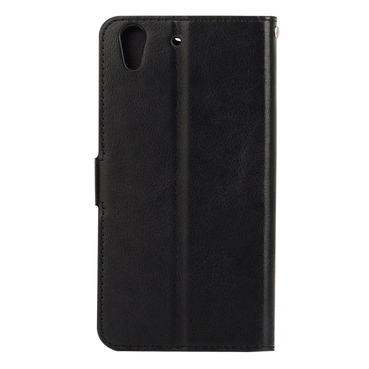 For Huawei Y6 II Crazy Horse Texture Horizontal Flip PU Leather Protective Case with Holder & Card Slots & Wallet