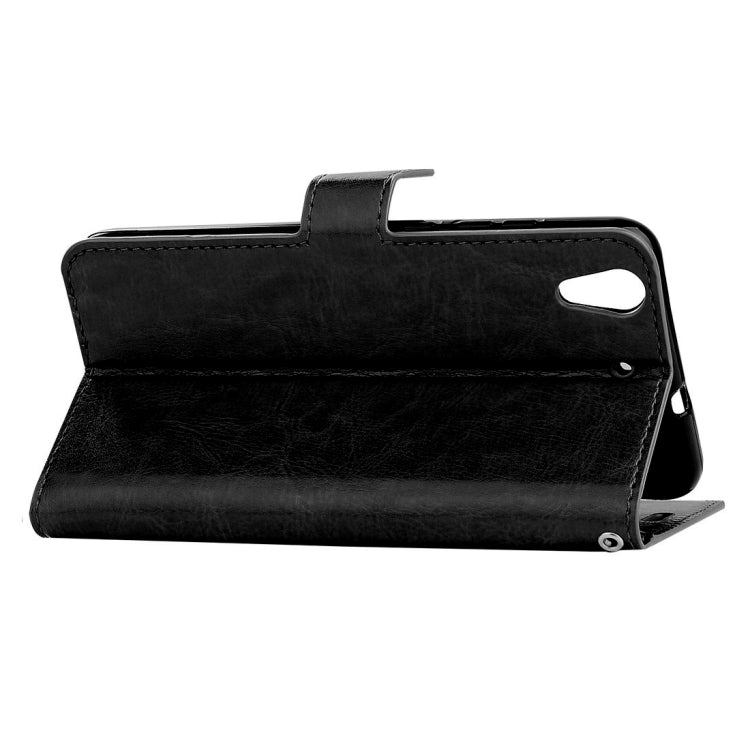 For Huawei Y6 II Crazy Horse Texture Horizontal Flip PU Leather Protective Case with Holder & Card Slots & Wallet