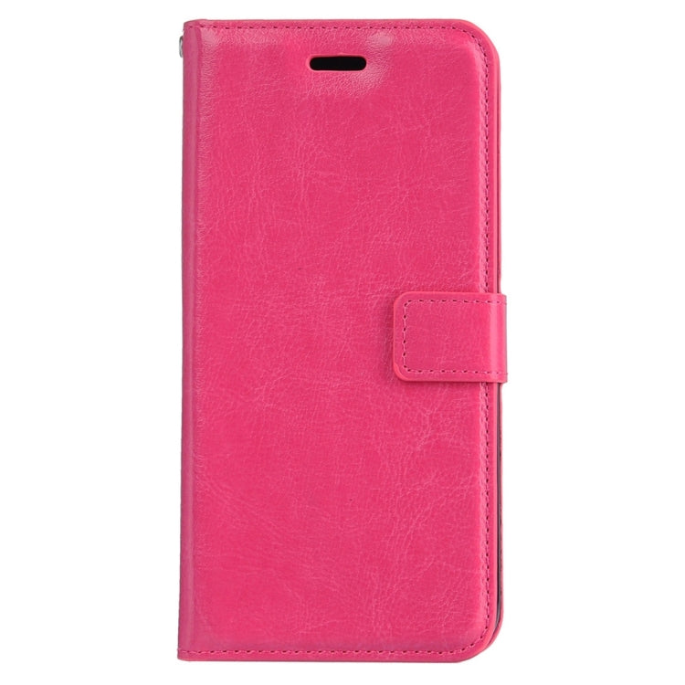 For Huawei Y6 II Crazy Horse Texture Horizontal Flip PU Leather Protective Case with Holder & Card Slots & Wallet