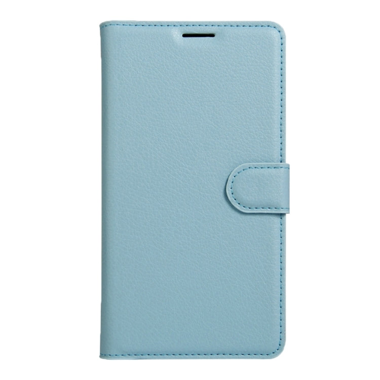For Wiko UFeel Fab Litchi Texture Horizontal Flip PU Leather Case with Holder & Card Slots & Wallet
